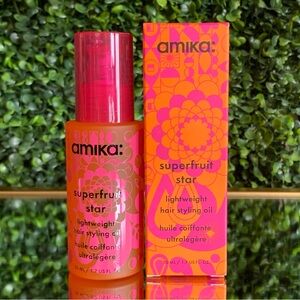amika Superfruit Star Lightweight Hair Styling Oil | NEW | Full Size